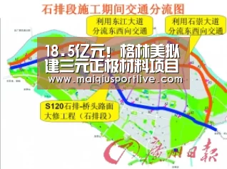 18.5亿元!格林美拟建三元正极材料项目“世界杯买球平台”(图4) 世界杯买球官网
